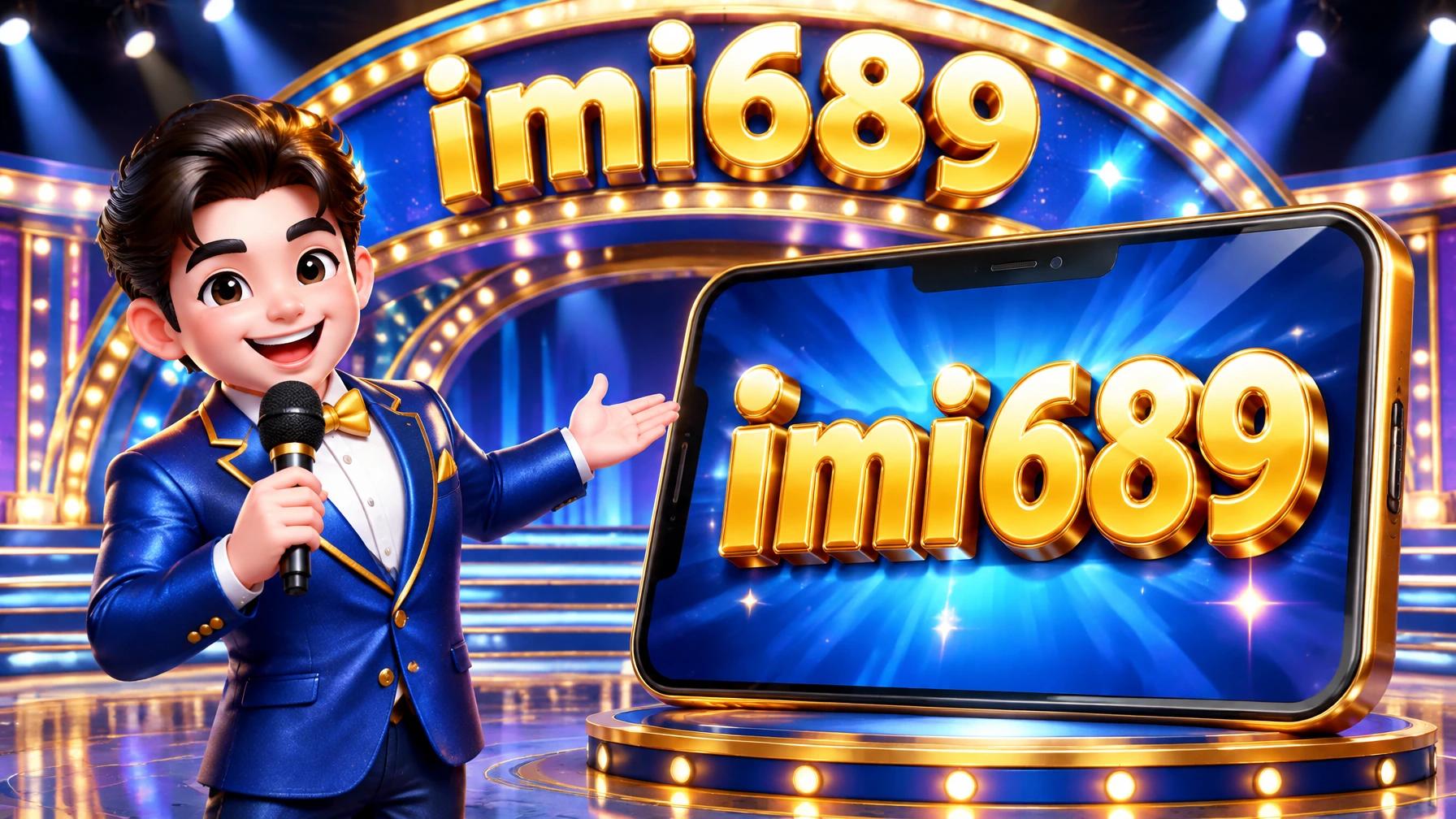 imi689-hero มาสคอตการ์ตูน DNA789 กับทางเข้ามือถือ imi689